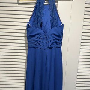 Azazie blue dress